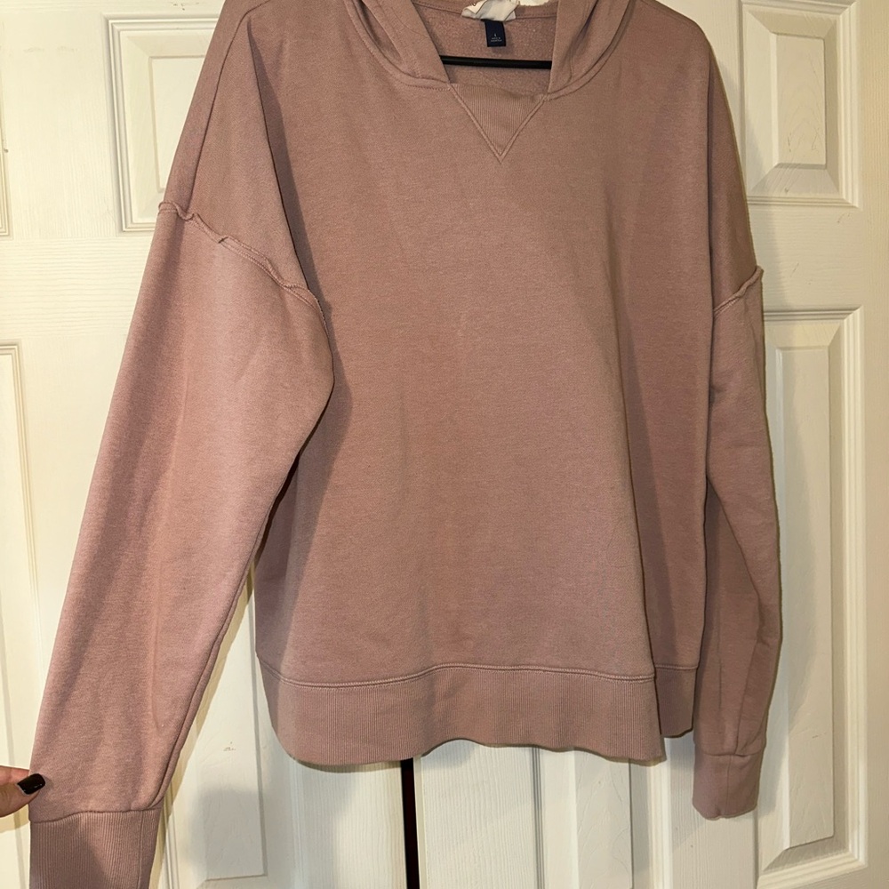 Women's Mauve Hoodie Sweater